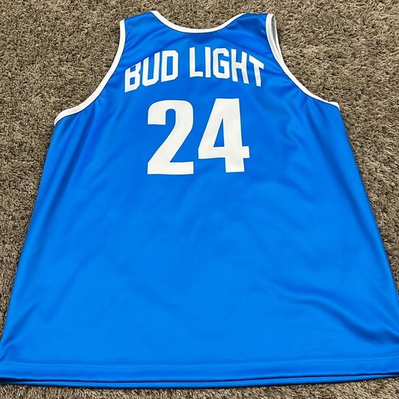 Budlight Blue Basketball Jersey in Medium Unisex - Picture 2 of 3